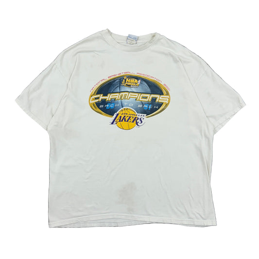 Los Angeles Lakers 2001 Champions Vtg Tee