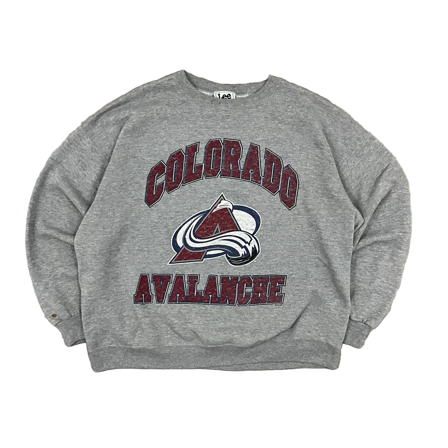 Vtg Colorado Avalanche Lee Sports Sweatshirt