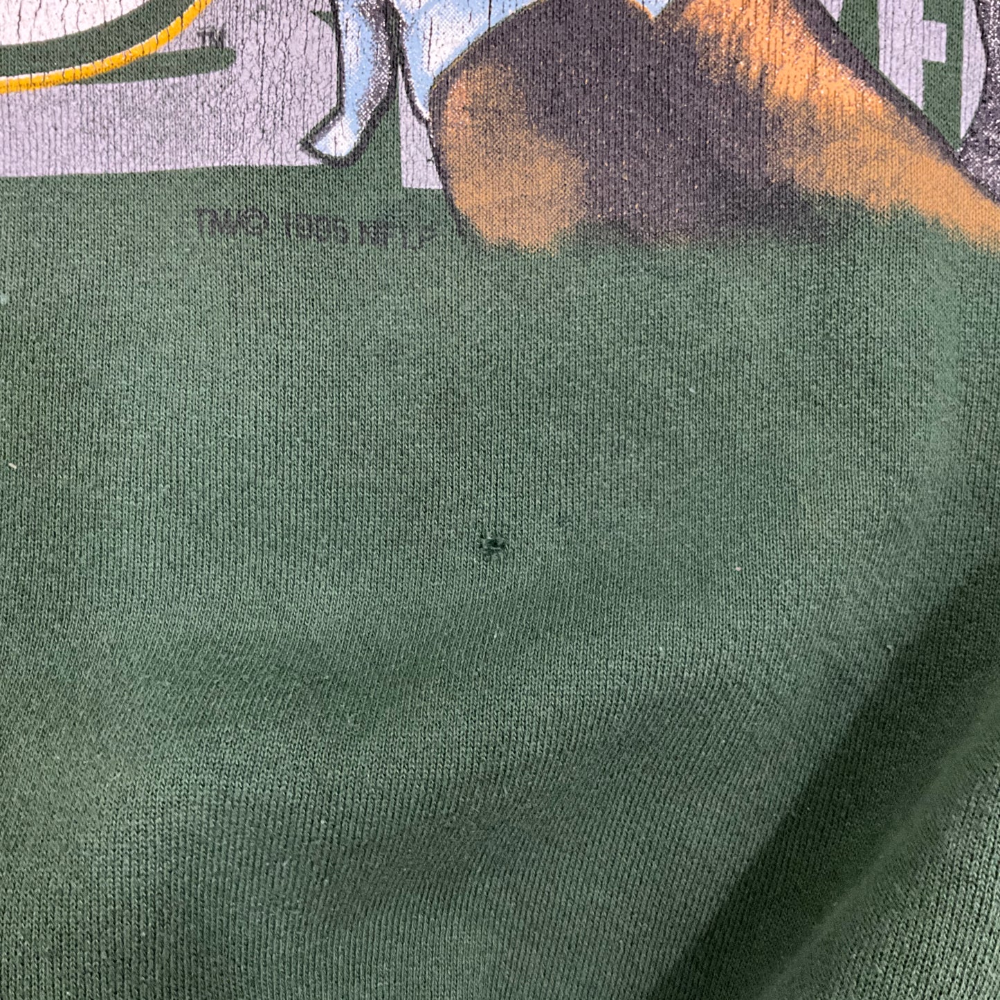 Vtg Green Bay Packers Helmet Sweatshirt