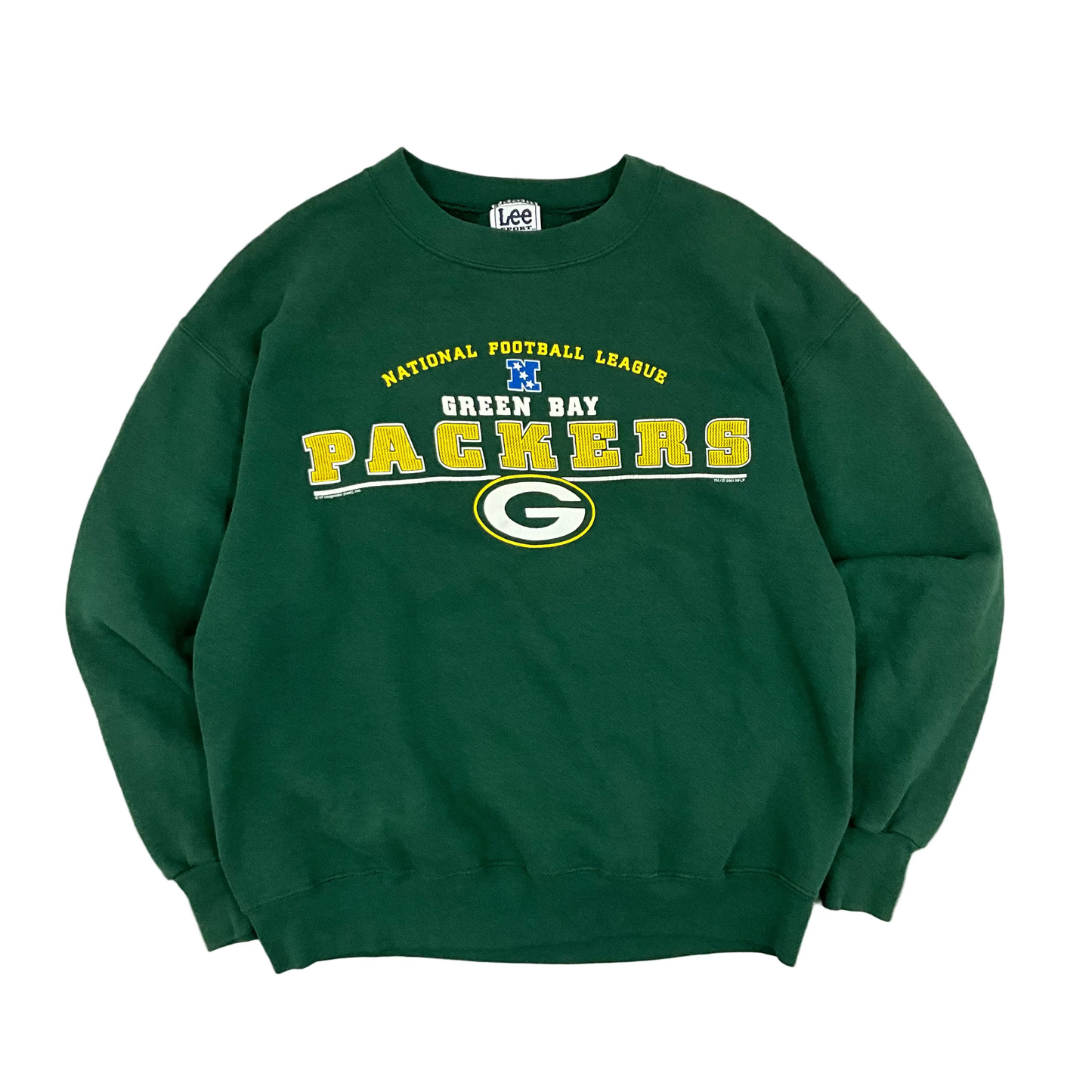 Vtg Green Bay Packers Lee Sports Sweatshirt