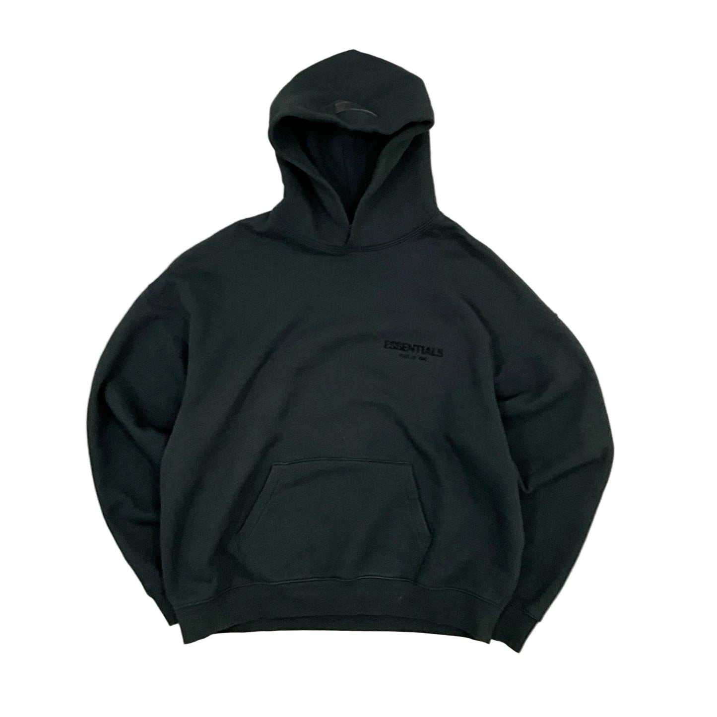 Black Essentials Hoodie