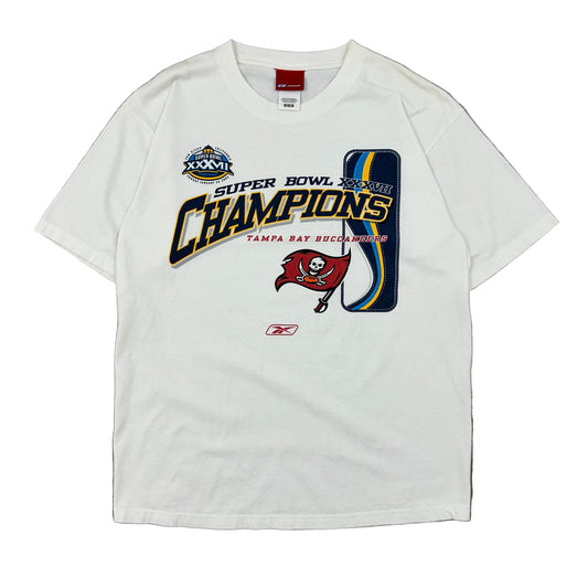 Vtg Tampa Bay Buccaneers Super Bowl Champs Tee