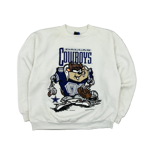 Vtg Cowboys Taz Sweatshirt