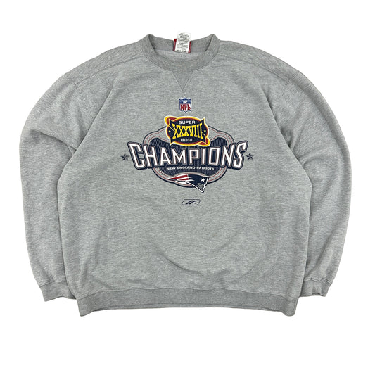 New England Patriots Super Bowl Champions 38 Sweatshirt