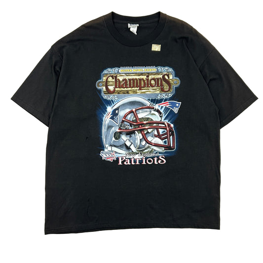 New England Patriots Super Bowl 36 Champion Tee (New W/Defects)