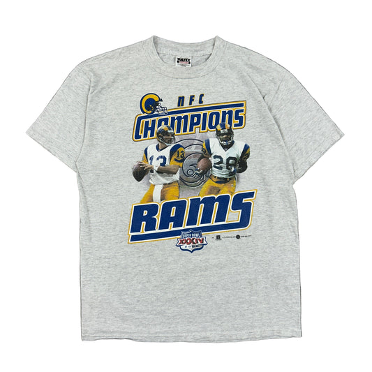 Vtg Rams Super Bowl Champions Tee
