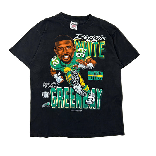 Vtg Green Bay Packers Reggie White Tee