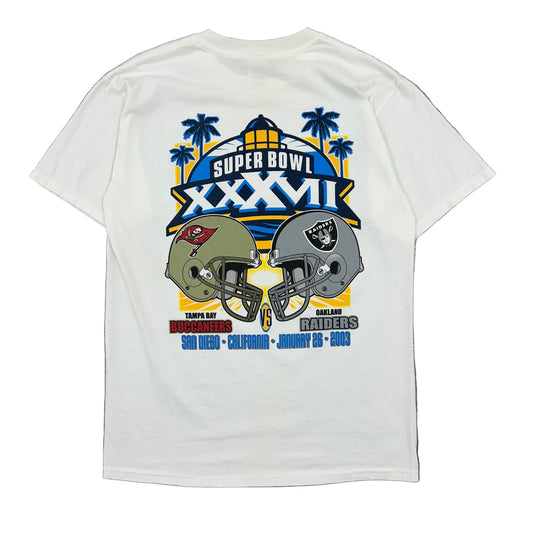 Super Bowl 37 Buccaneers Vs Raiders Tee