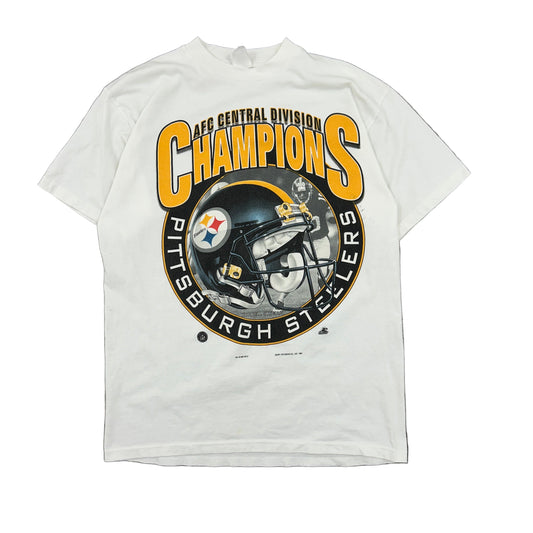 Vtg 1997 AFC Champions Steelers Tee