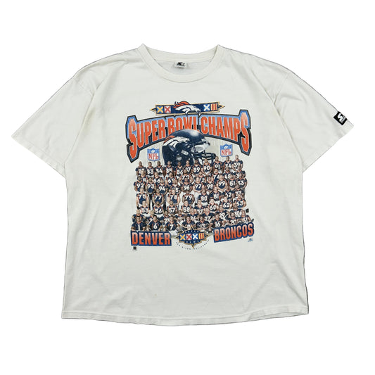 Vtg Denver Broncos Super Bowl 32 Tee