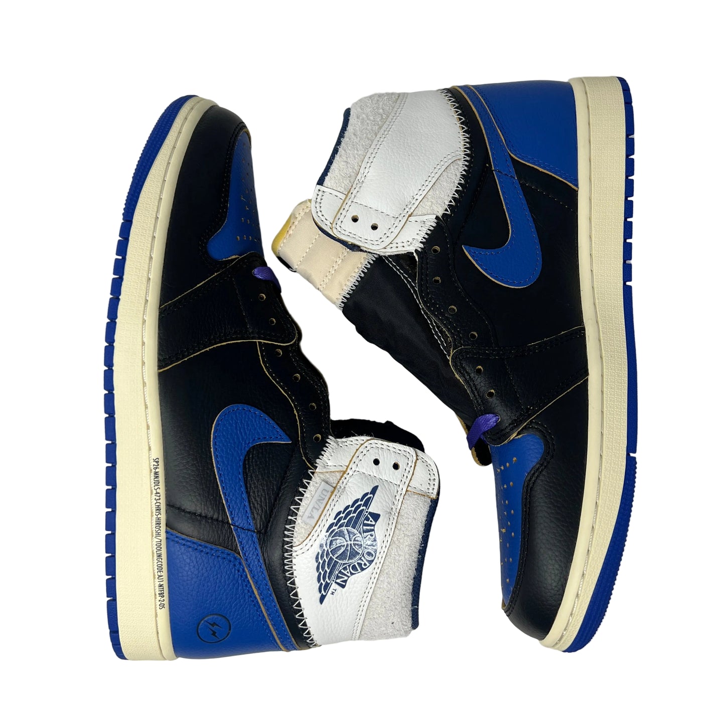 Jordan 1 Retro High OG SP Fragment x Union LA Sport Royal