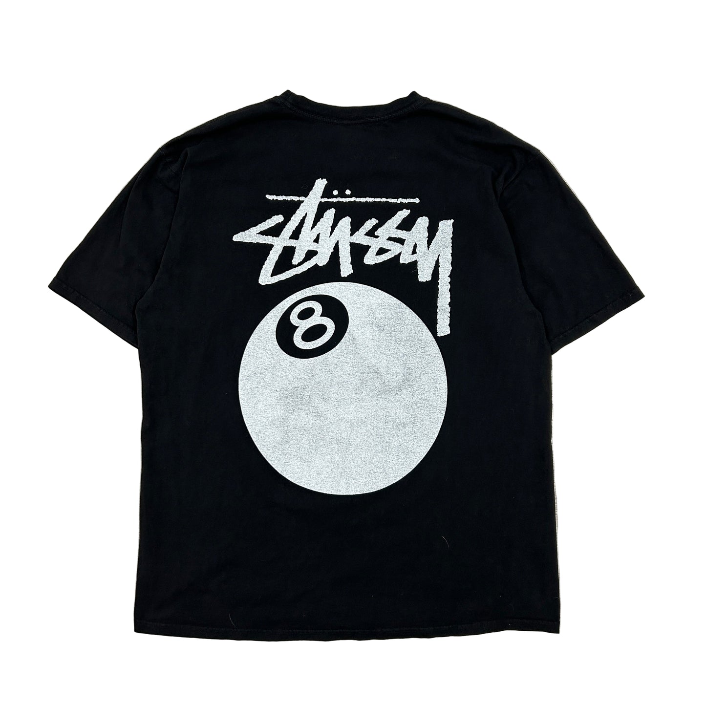 Stussy 8 Ball Pigment Dyed Tee Black