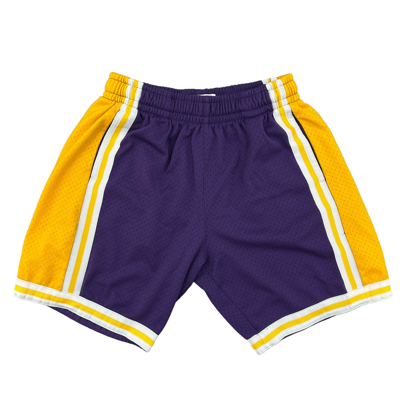 Mitchell & Ness Swingman Shorts Los Angeles Lakers Road 1984-85