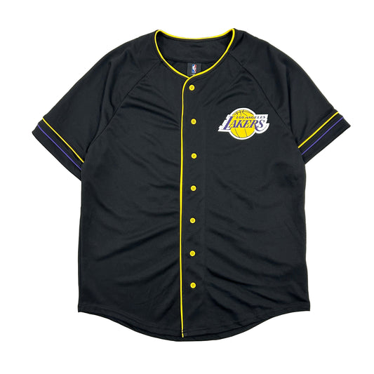 NBA Lakers Baseball Style Jersey