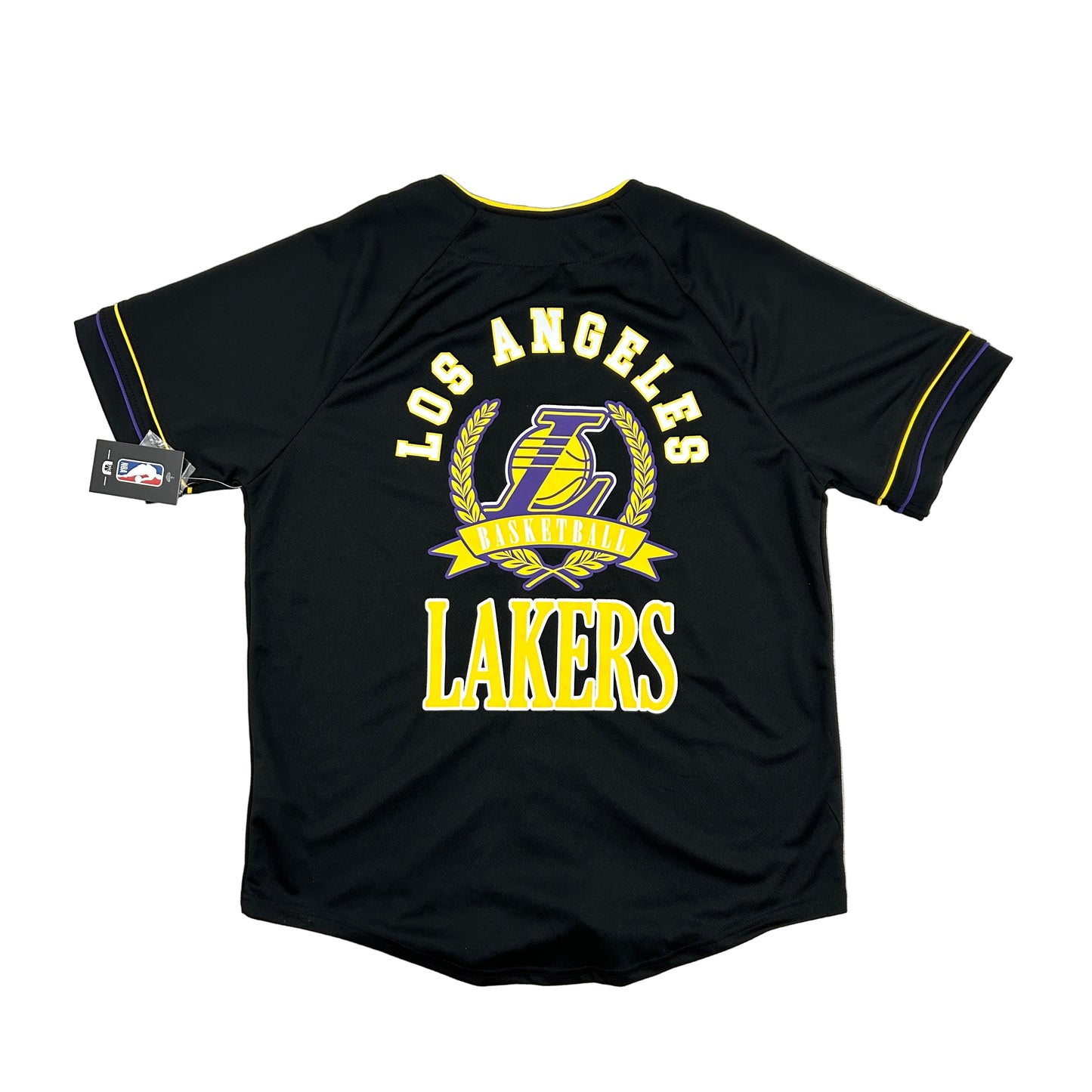 NBA Lakers Baseball Style Jersey