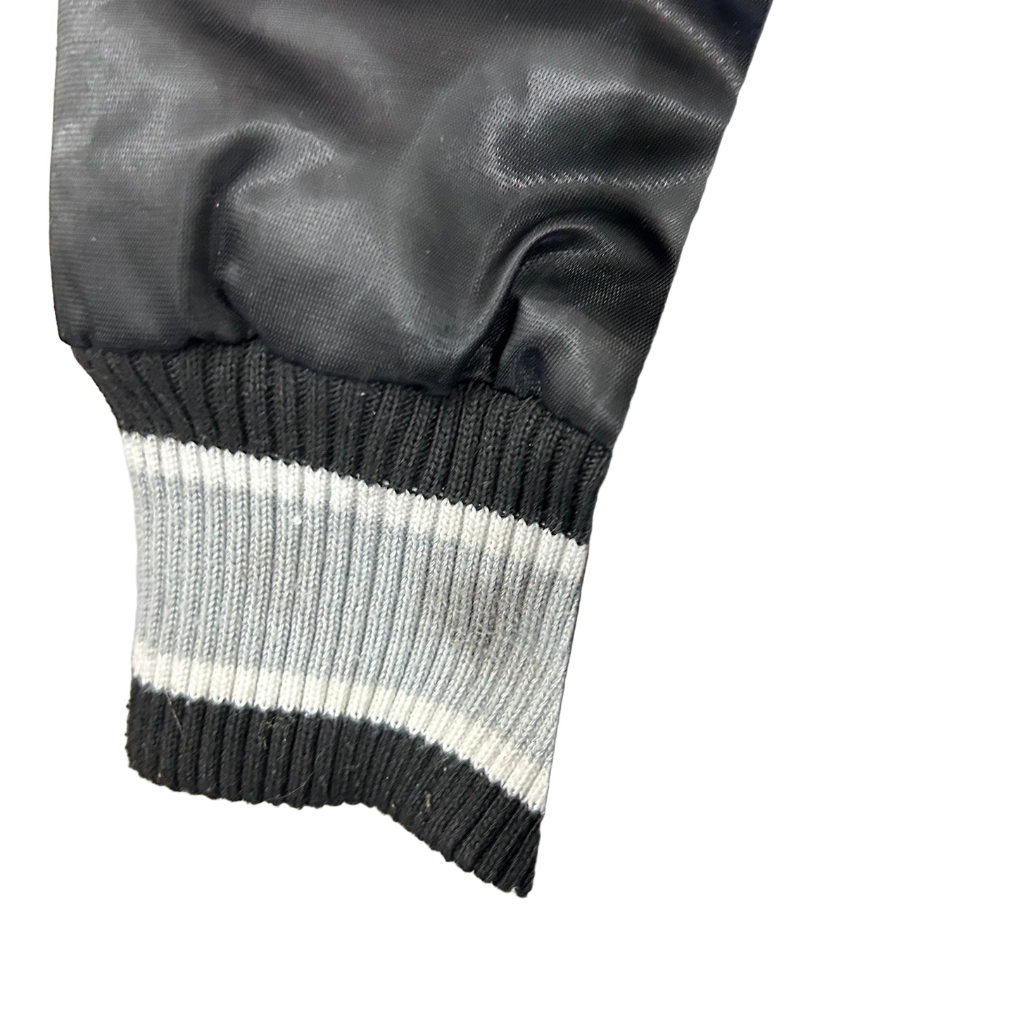 Vintage 90s NFL Starter Raiders Satin Football Jacket