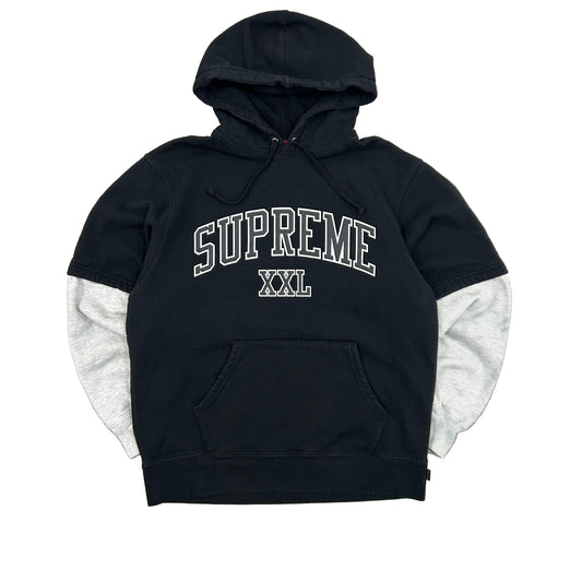 Supreme XXL Hooded Sweatshirt Black