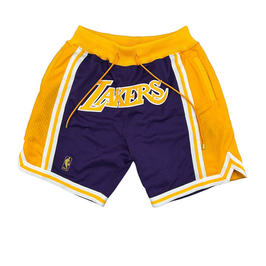 Mitchell And Ness Just Don Los Angeles Lakers Shorts