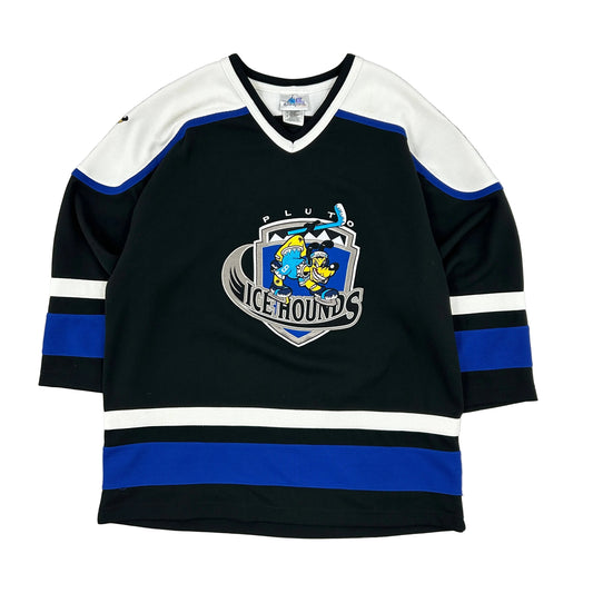 Vintage Disney Pluto Ice Hounds Hockey Jersey