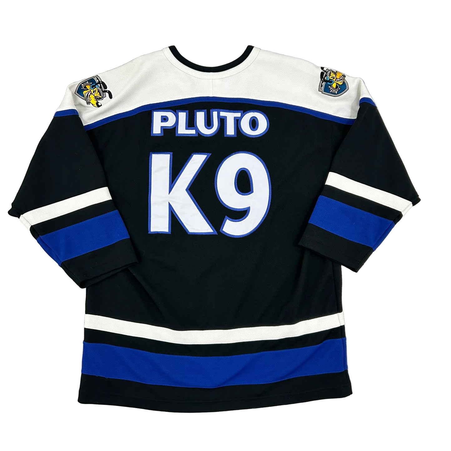 Vintage Disney Pluto Ice Hounds Hockey Jersey