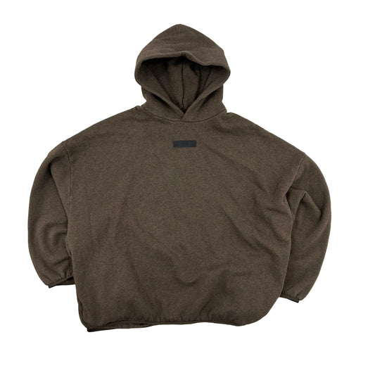 Fear of God Essentials Hoodie Heather Wood