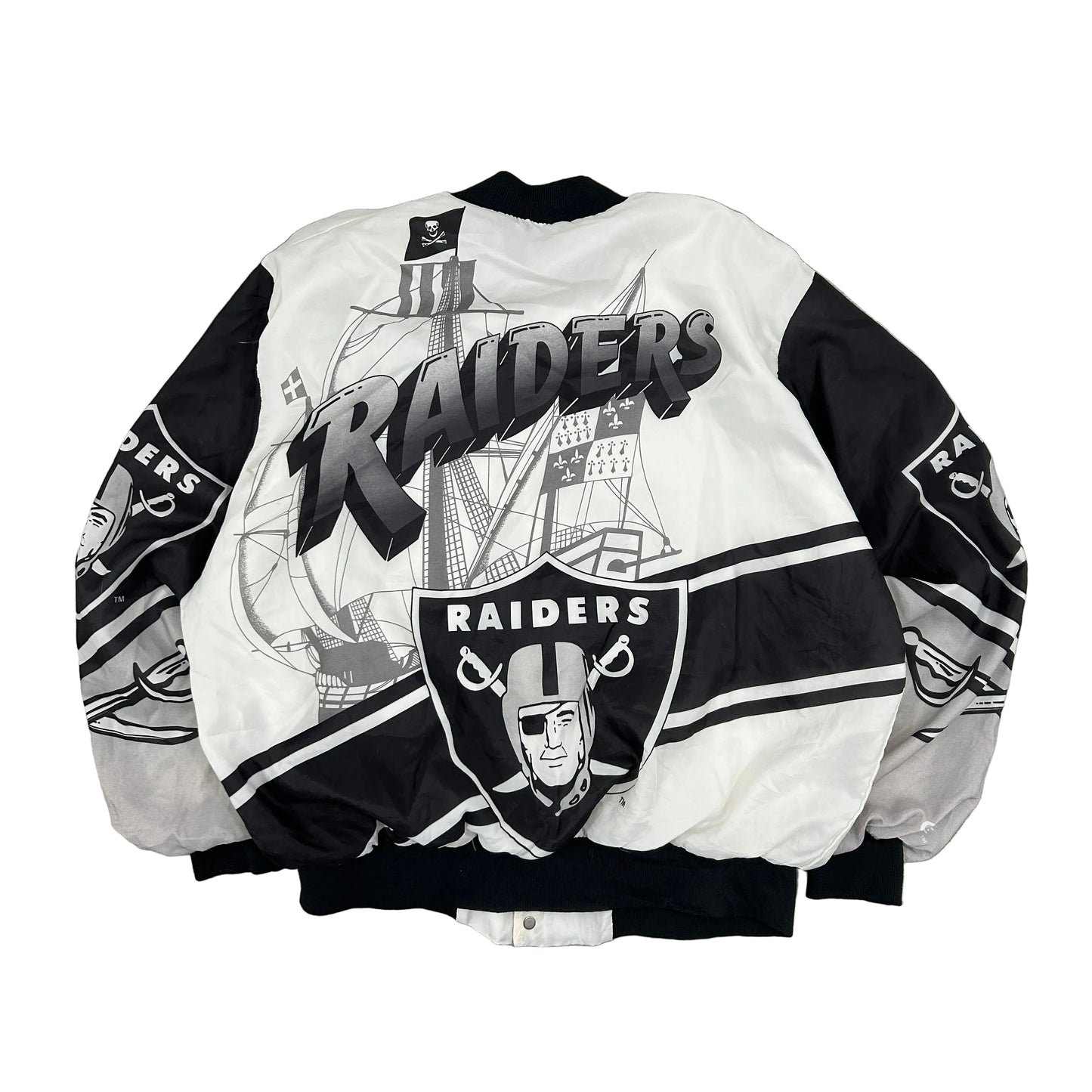 Vtg Chalk Line Raiders Jacket