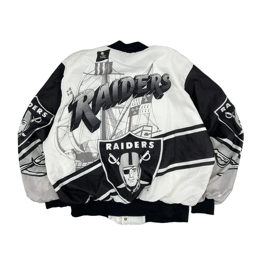 Vtg Chalk Line Raiders Jacket