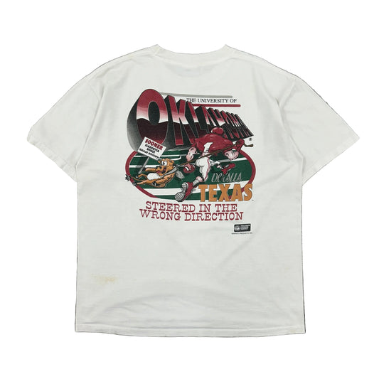 Vintage Oklahoma Sooners Football Tee