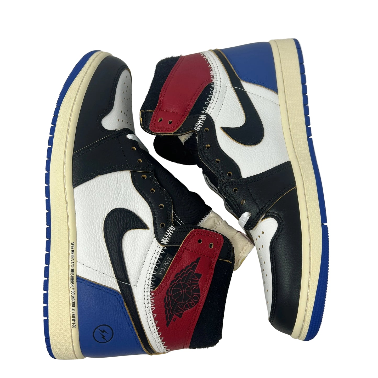 Fragment x Union LA x Air Jordan 1 Retro High OG Varsity Red