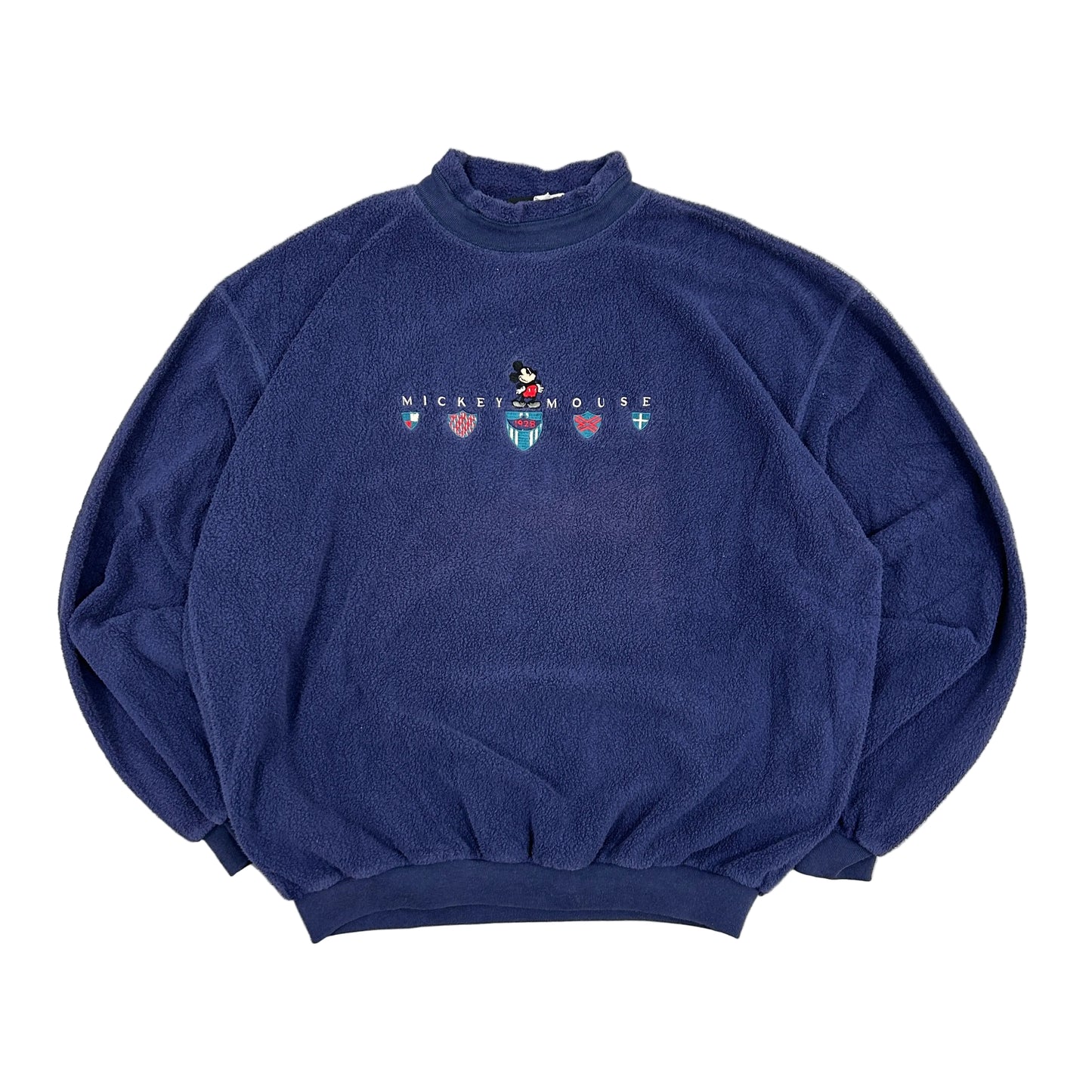 Vintage 90s Mickey Mouse Fleece Sweatshirt