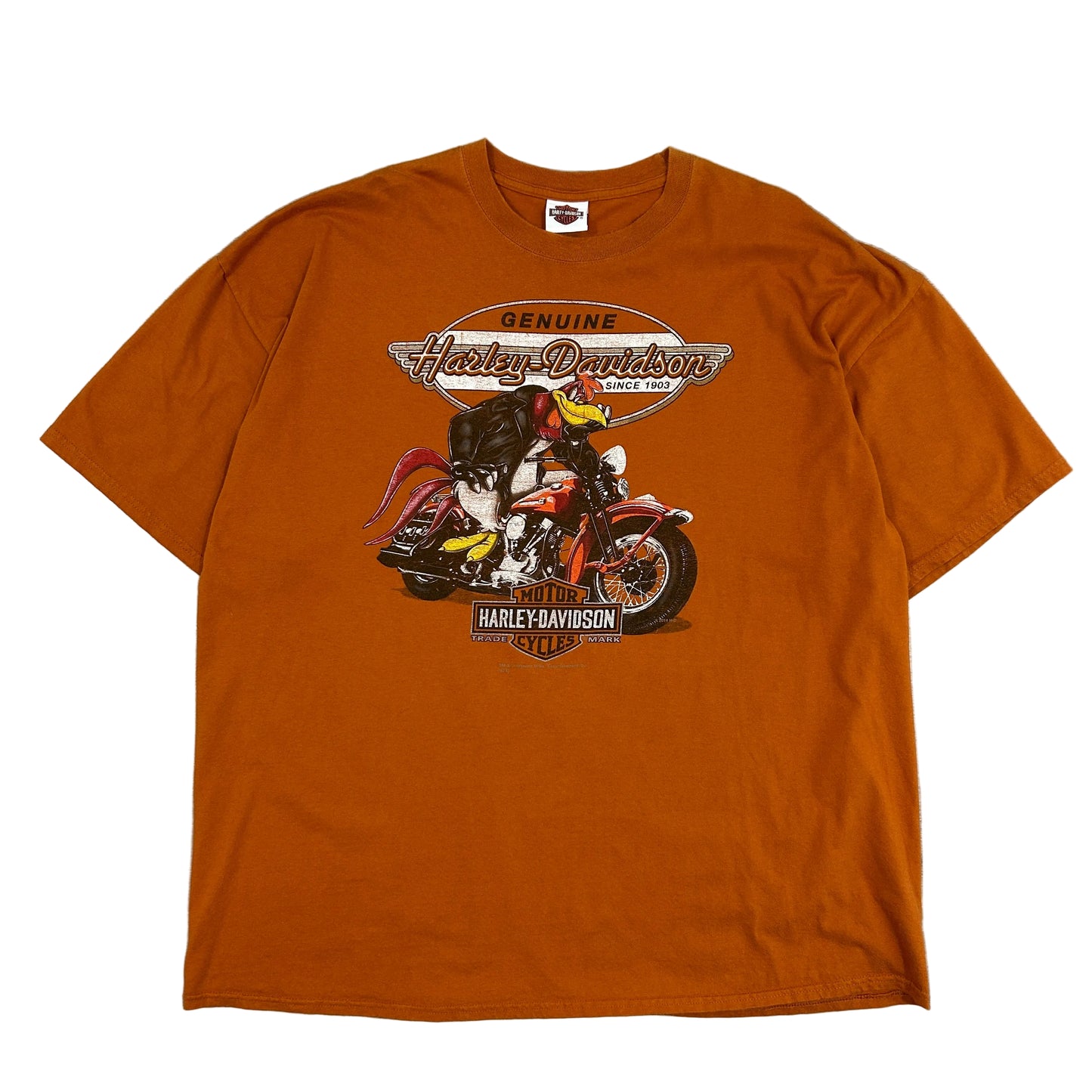 Vtg Harley Davidson Looney Tunes Tee