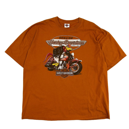 Vtg Harley Davidson Looney Tunes Tee