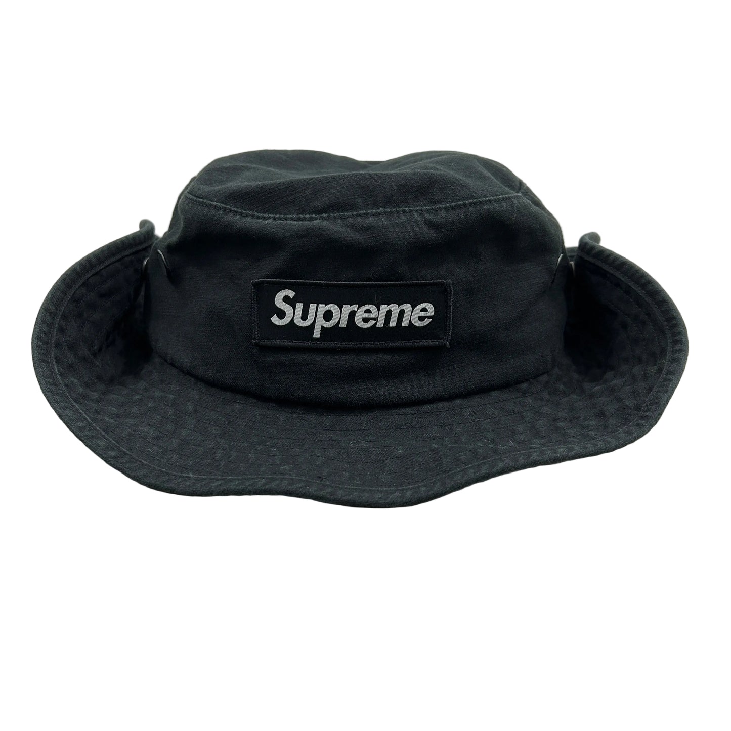 FW23 Supreme Military Boonie Black Bucket Hat