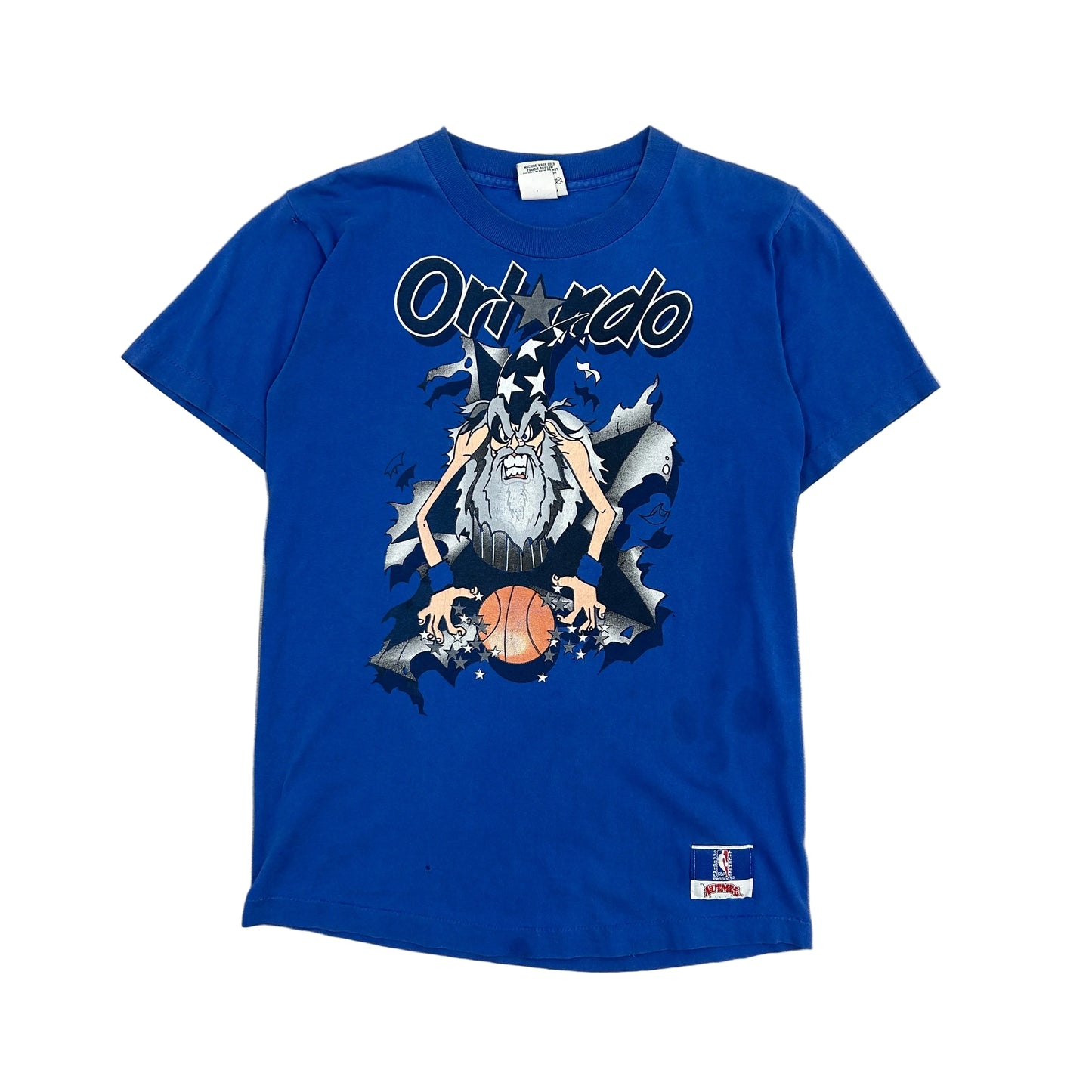 Nutmeg NBA Orlando Magic Wizard Vintage Double Side Tee