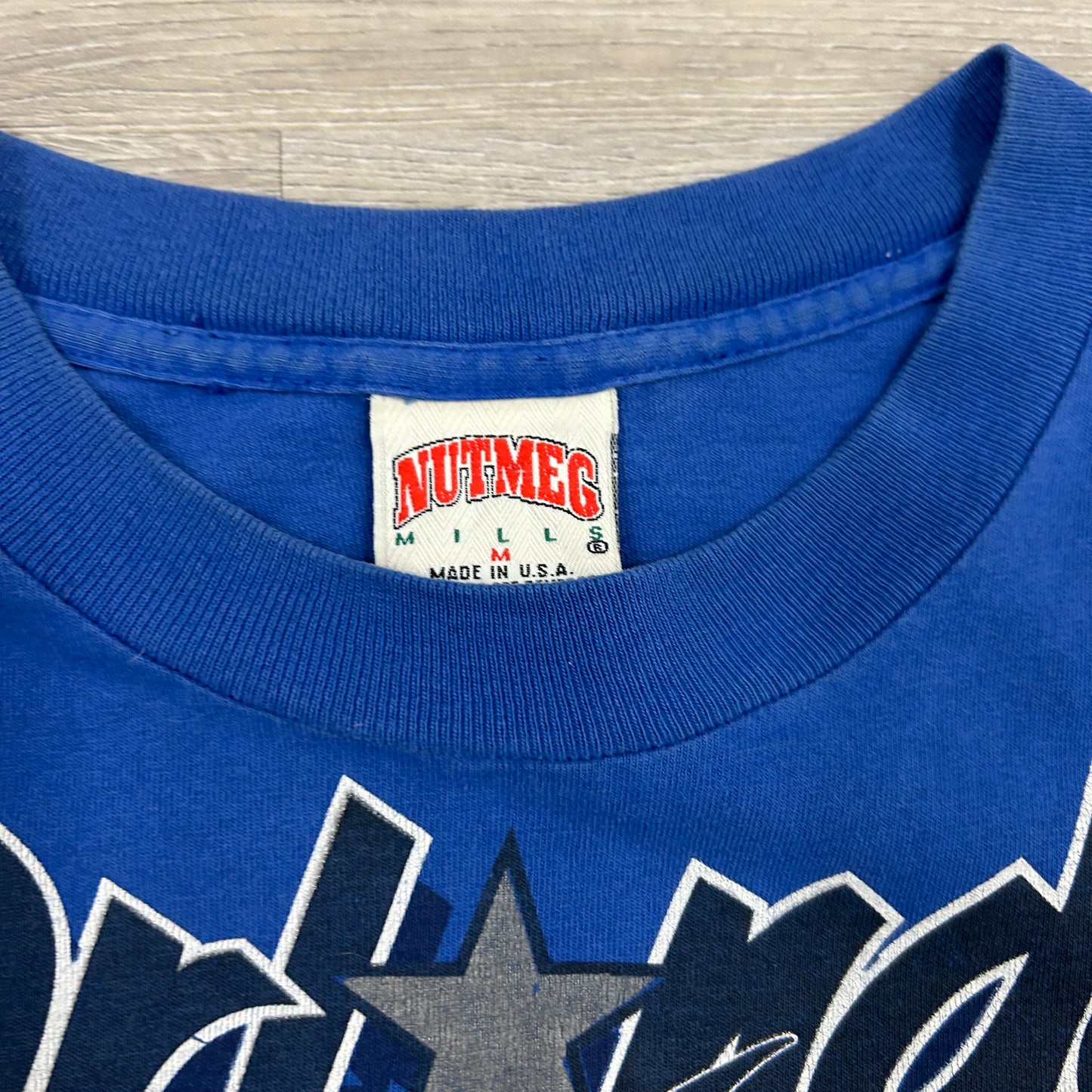 Nutmeg NBA Orlando Magic Wizard Vintage Double Side Tee