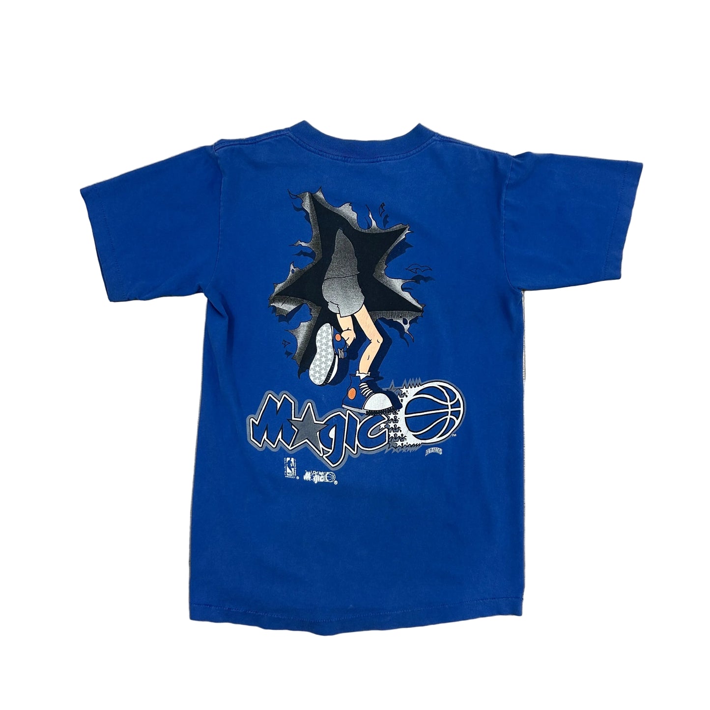 Nutmeg NBA Orlando Magic Wizard Vintage Double Side Tee