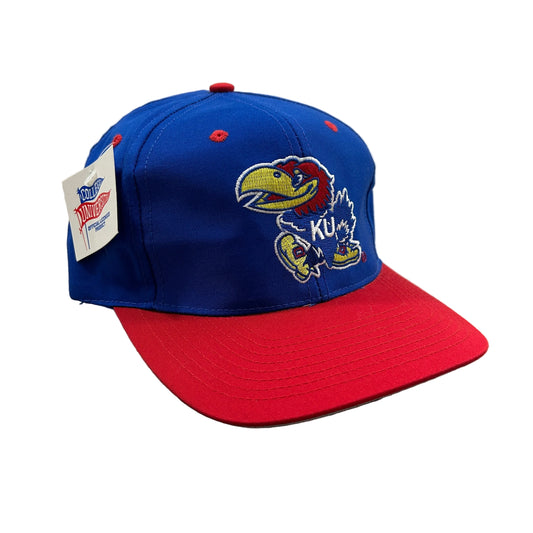Vtg Kansas Jayhawks KU Snapback