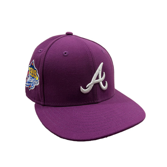 Atlanta Braves 1999 WS Patch New Era Jae Tips Hat Club