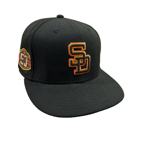 San Diego Padres Cooperstown Logo 50th Anniversary Side Patch Green UV