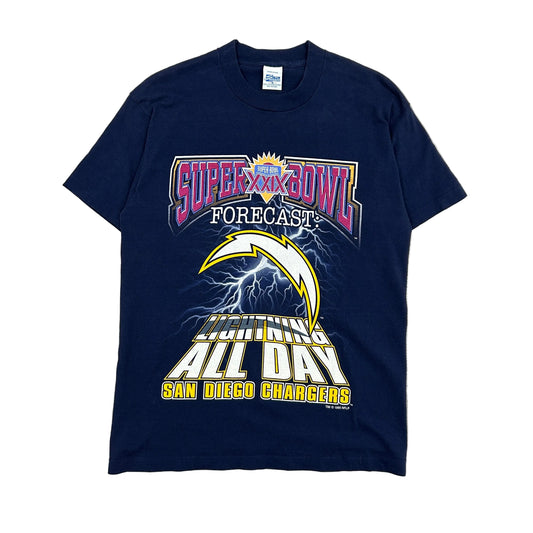 1995 Vtg Chargers Super Bowl Tee