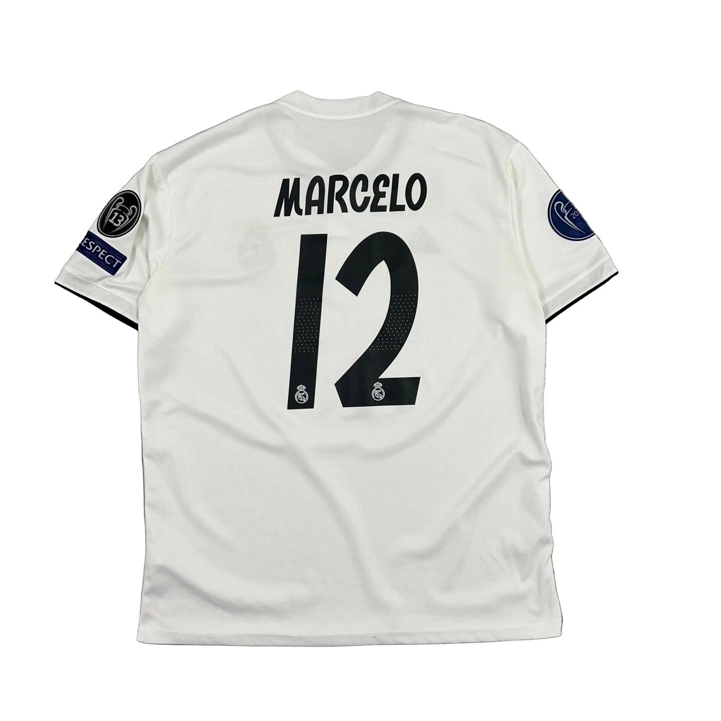 Real Madrid Marcelo Home Football 2018 - 2019 Adidas Authentic Mens Jersey