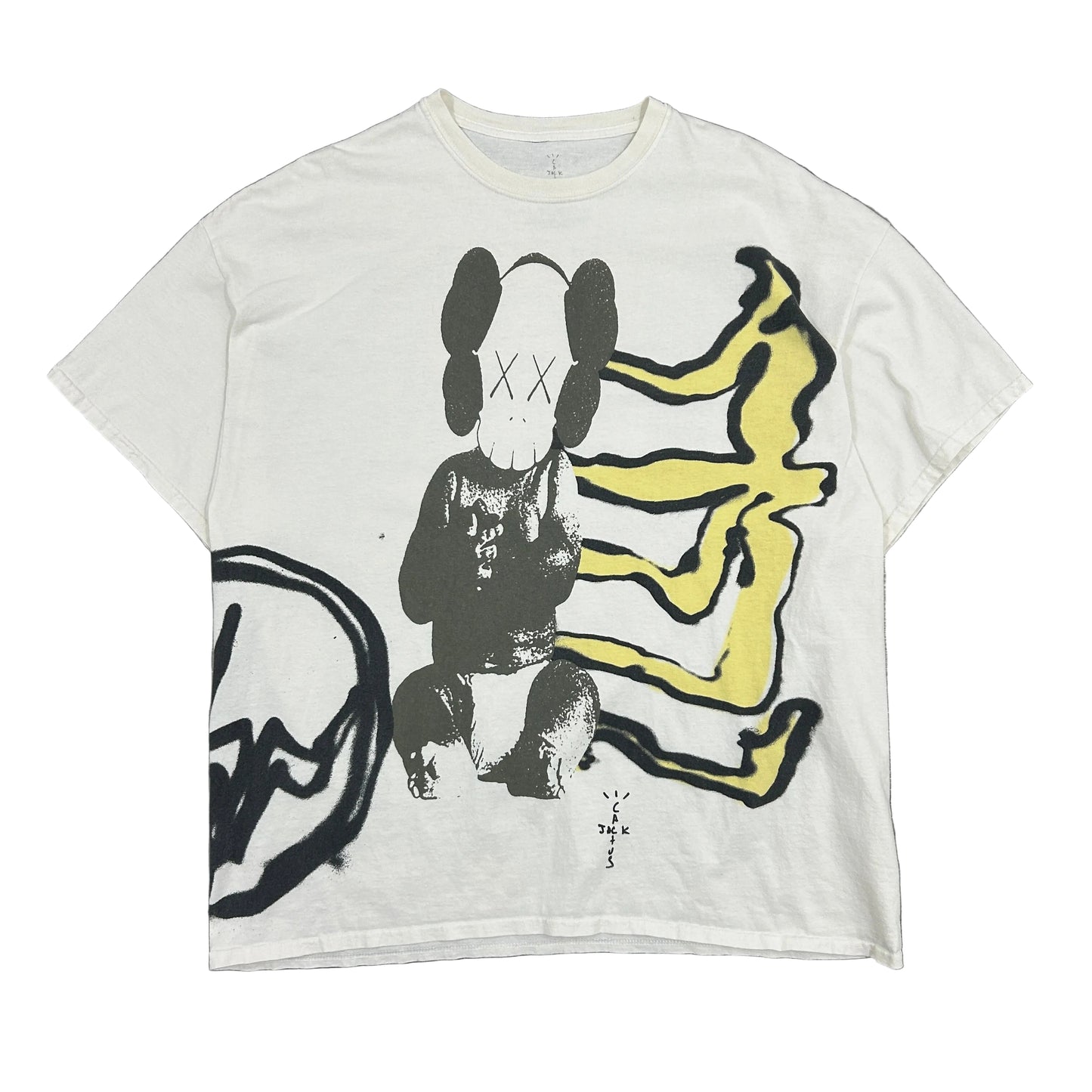 Travis Scott Cactus Jack Kaws For Fragment Tee