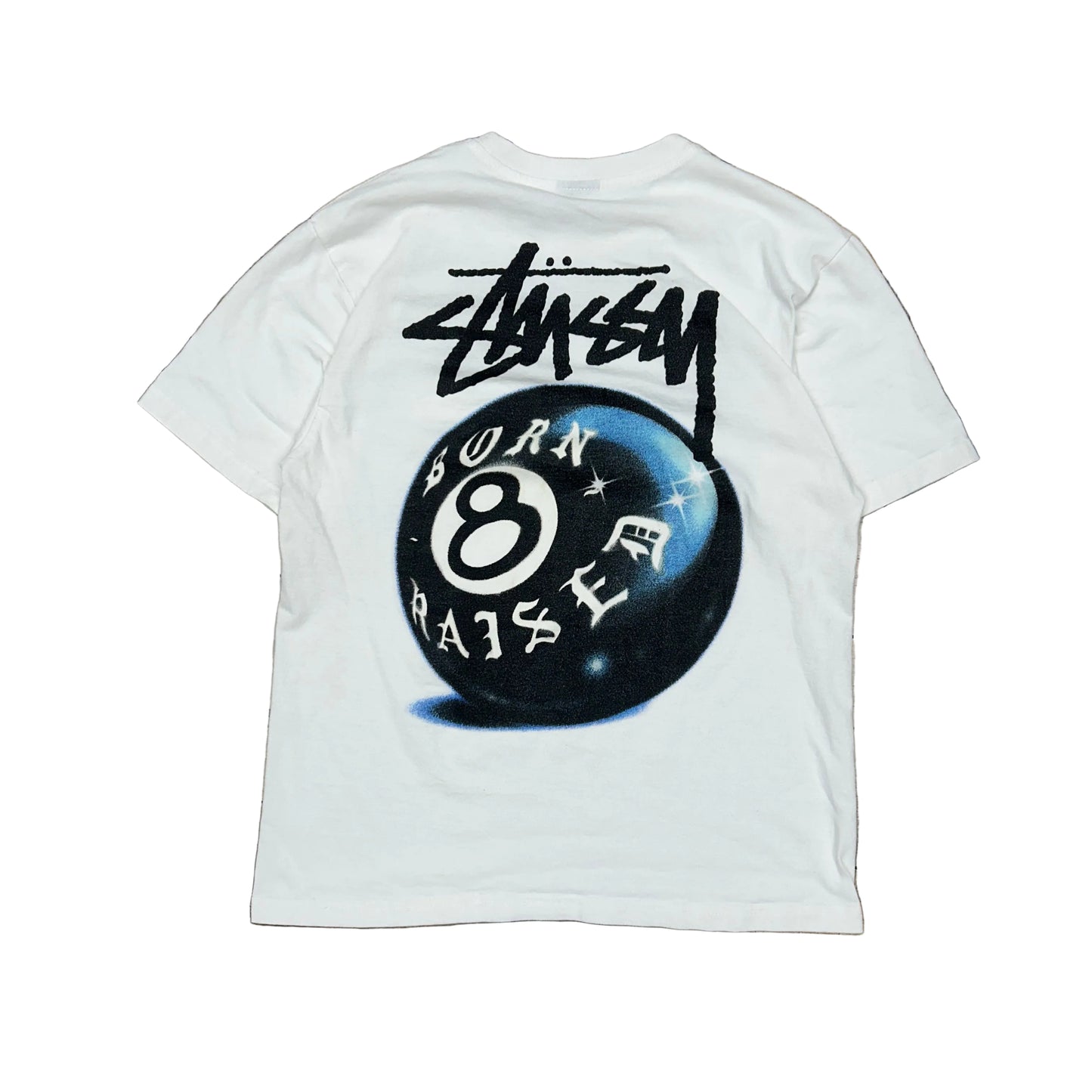 Stussy Born X Raised 8 Ball Tee