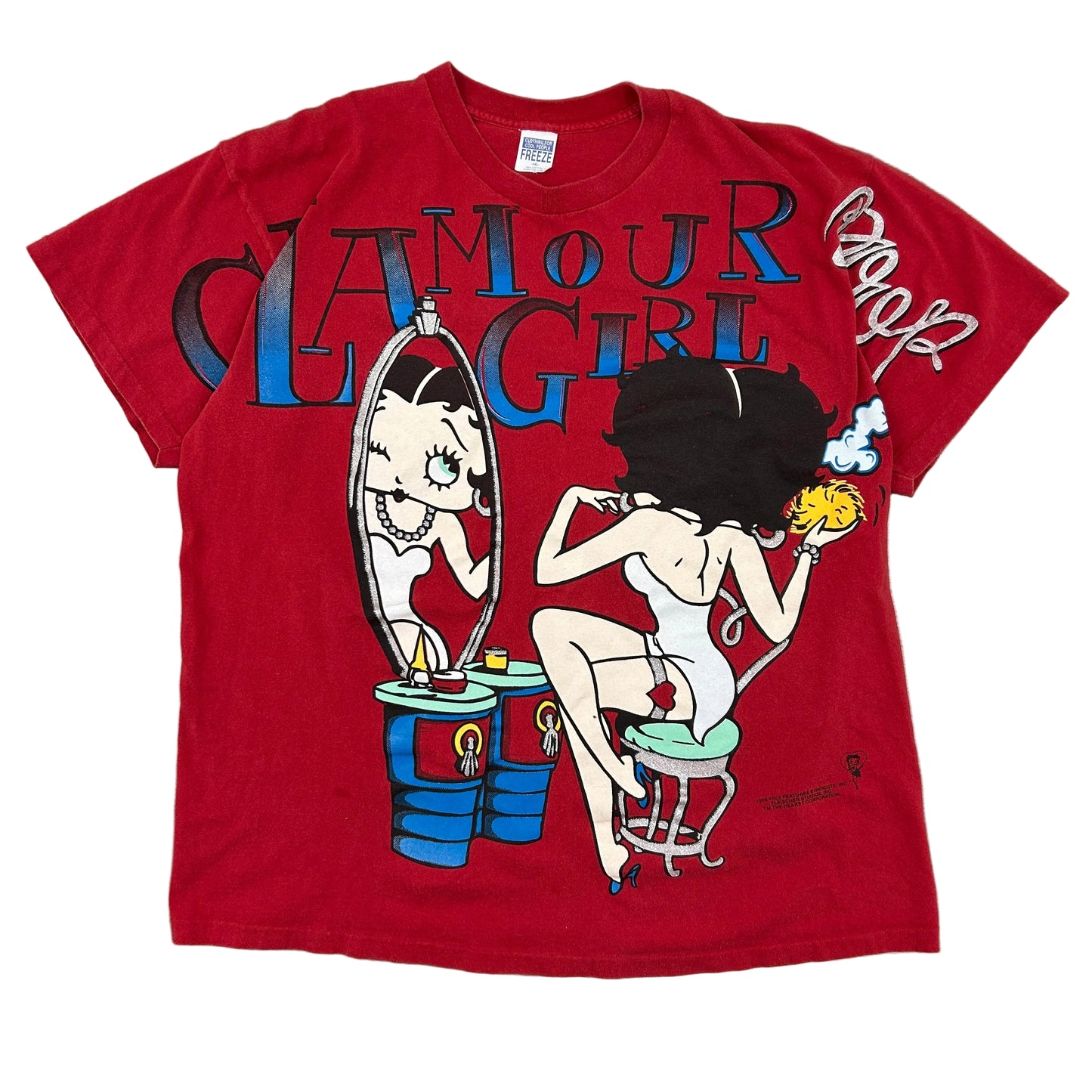 Vtg Betty Boop Glamour Girl Tee