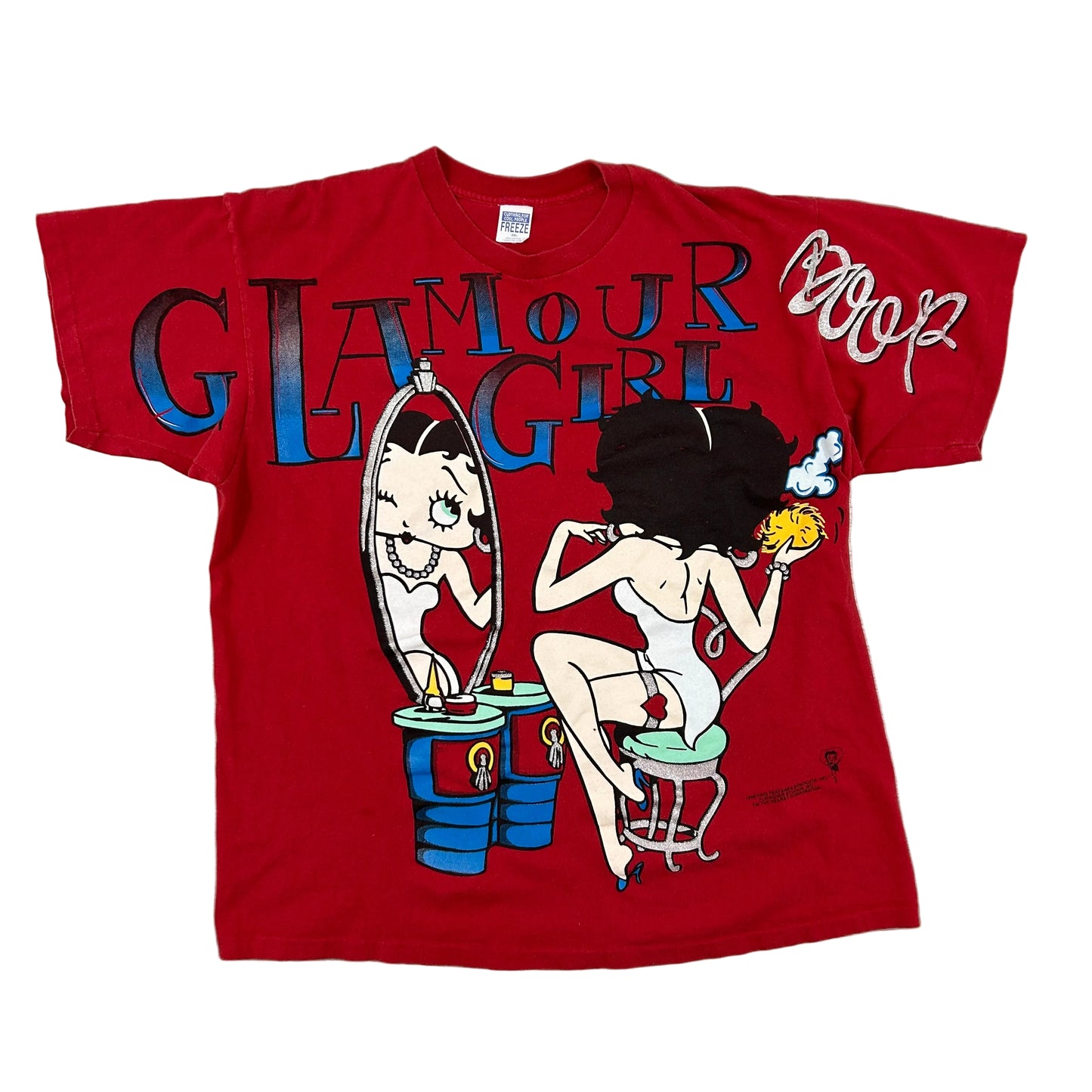 Vtg Betty Boop Glamour Girl Tee