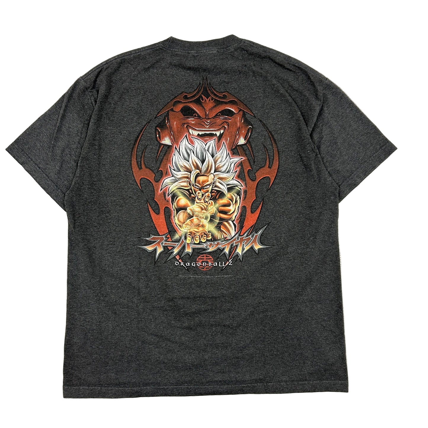 Dragon Ball Z T-Shirt Vintage 2003 Mens Goku Majin Buu