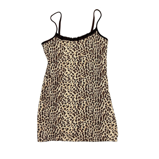 Cheetah Print Dress