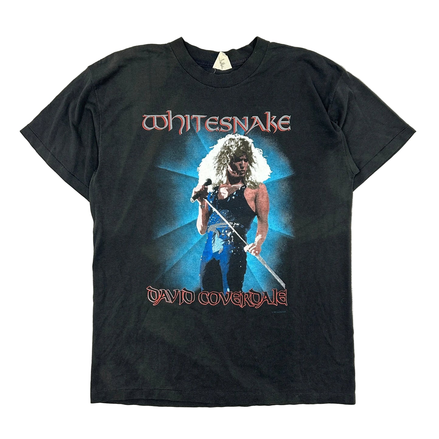 Vintage WHITESNAKE David Coverdale 1988 Tour Rock Concert Tee