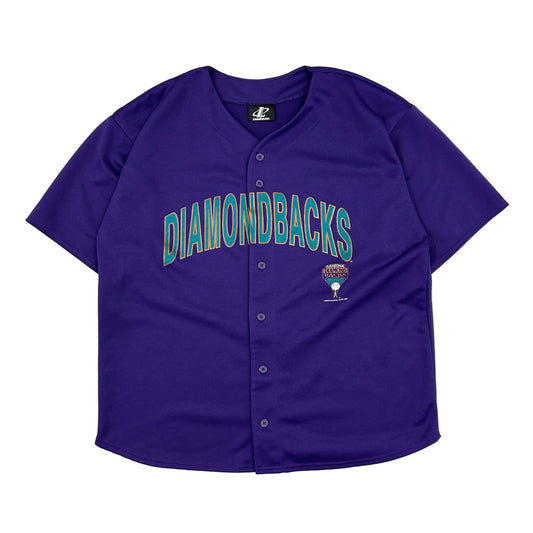 Vtg 2001 Arizona Diamondbacks Logo Athletic Purple Jersey