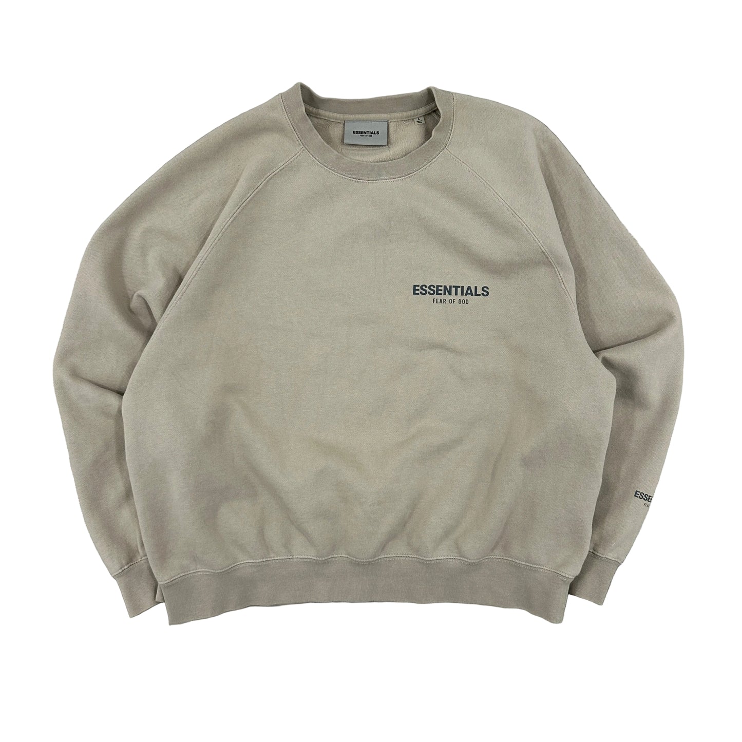 Fear of God Essentials Fleece Crewneck 'Desert Sand'